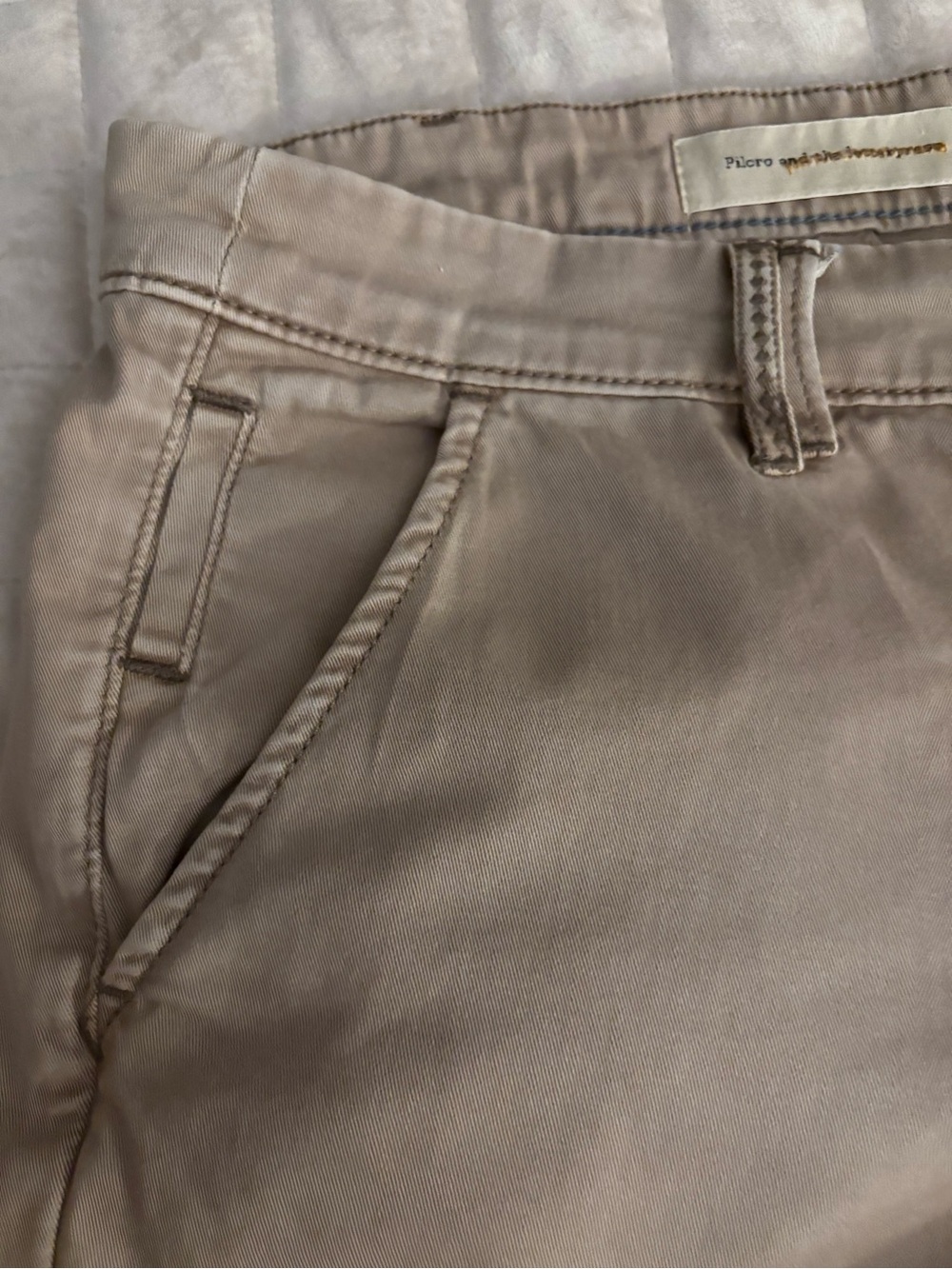 Pilcro and the Letterpress Hyphen Chino Shorts Women’s Size 30 Beige - Picture 4 of 9